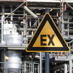 Photo d'un paneau ATEX - formation ATEX