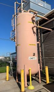 Réservoir haute pression vertical R717