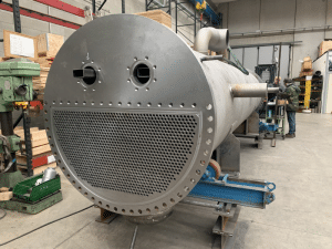 Echangeur à tubes ammoniac