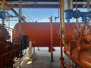 Réservoir haute pression horizontal R717